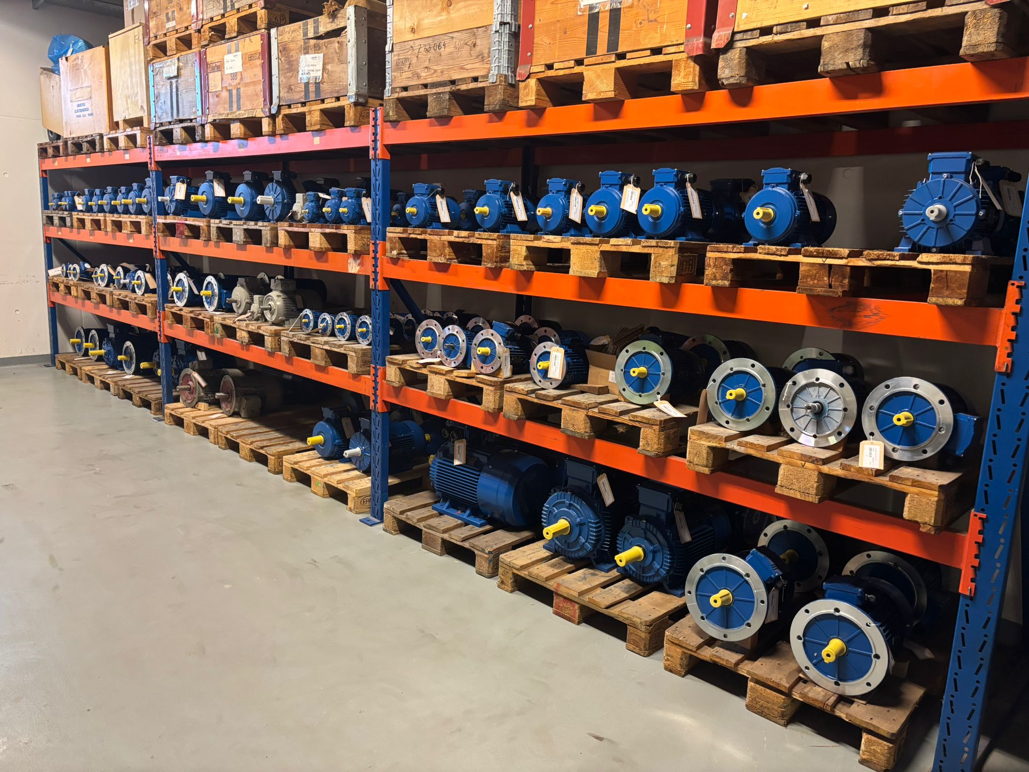 Stock moteurs
